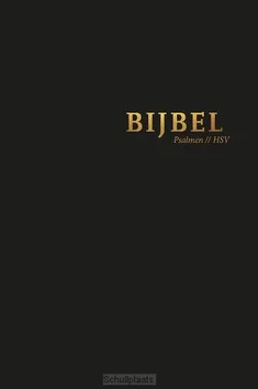 BIJBEL HSV MET PSALMENHARDCOVER ZWART Gereduceerde Prijs