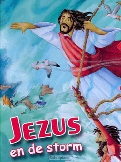 Direct Verzonden JEZUS EN DE STORM FOAMBOEKJE