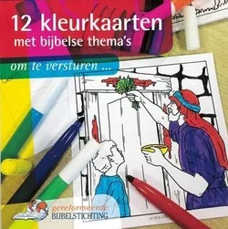 12 KLEURKAARTEN MET BIJBELSE THEMA'S Laatste Versie