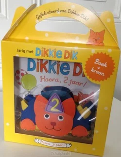 Direct Verzonden JARIG MET DIKKIE DIK - HOERA, 2 JAAR!