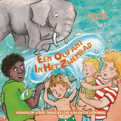 OLIFANT IN HET ZWEMBAD Koopje