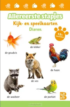 Dagaanbieding KIJK- EN SPEELKAARTEN DIEREN