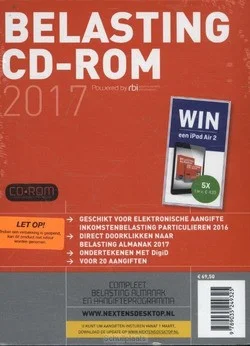 Finale Uitverkoop BELASTING CD-ROM / 2017