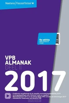 Weekendaanbieding NEXTENS VPB ALMANAK / 2017 DEEL 2