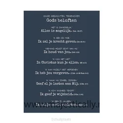 Korting KAART ONZE GEDACHTEN