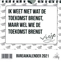 Betrouwbaar BUROKALENDER 2021 VISJE
