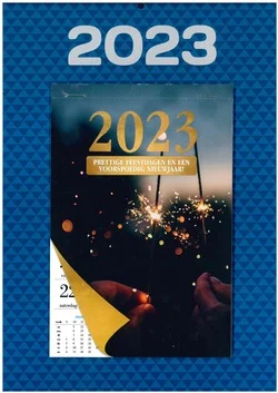 NOTITIEKALENDER WEEK 7/1 2023 OP SCHILD Korting