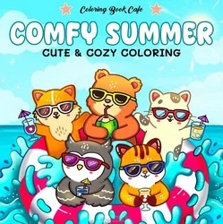 COMFY SUMMER - COLORING BOOK CAFE Direct Beschikbaar