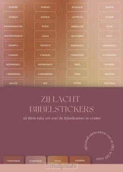 Gereduceerde Prijs ZIJ LACHT BIJBELSTICKERS