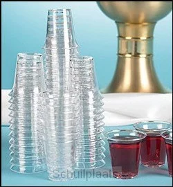 Laatste Kans DISPOSABLE COMMUNION CUPS 3,2CM SET1000