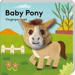 Tijdelijk Beschikbaar BABY PONY VINGERPOPBOEKJE