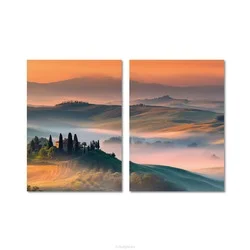 WANDBORD A3 OCHTENDNEVEL BOVEN TOSCANE Superprijs