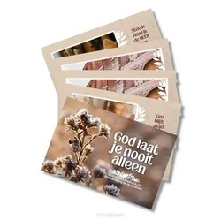 Fabrieksprijs CADEAUKAARTJES GOD LAAT JE NOOIT ALLEEN