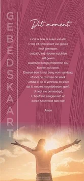 Lage Kosten GEBEDSKAART DIT MOMENT