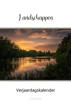 VERJAARDAGSKALENDER LANDSCHAPPEN Nu Kopen