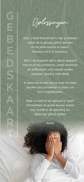 GEBEDSKAART OPLOSSINGEN Premium