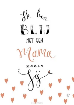 Koop Online KAART BLIJ MET EEN MAMA