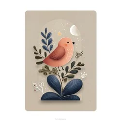 KAART VOGELTJE Nieuw