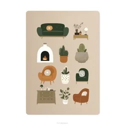 KAART HUISKAMER Uitverkoop
