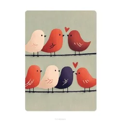 KAART VOGELTJES Merkproduct