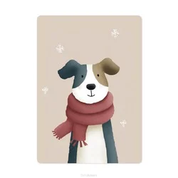 KAART HOND MET SJAAL Must-Have