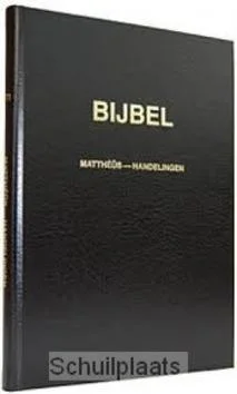 Speciale Aanbieding GROTE LETTERBIJBEL SV NIEUWE TESTAMENT