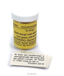 PILLENPOTJE Gecertificeerd