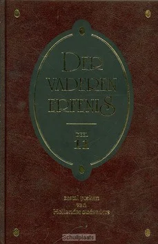 DER VADEREN ERFENIS 11 Seizoensaanbieding