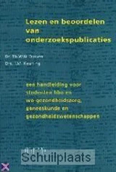 Gereduceerde Prijs LEZEN EN BEOORDELEN VAN ONDERZOEKSPUBLIC