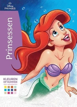 Korting DISNEY PRINSESSEN KLEUREN OP NUMMER VOOR