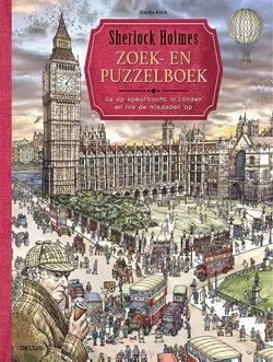 Finale Uitverkoop SHERLOCK HOLMES ZOEK- EN PUZZELBOEK
