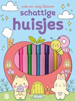 Koop Online CUTE EN COSY KLEUREN: SCHATTIGE HUISJES