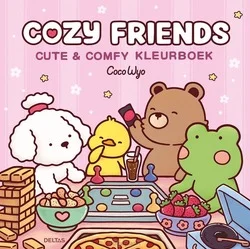 COZY FRIENDS CUTE & COMFY KLEURBOEK COCO Uitverkoop
