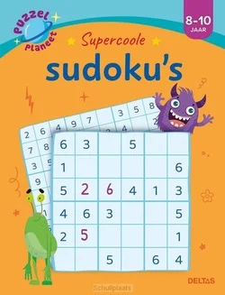 PUZZELPLANEET - SUPERCOOLE SUDOKU'S / 8- Betaalbaar