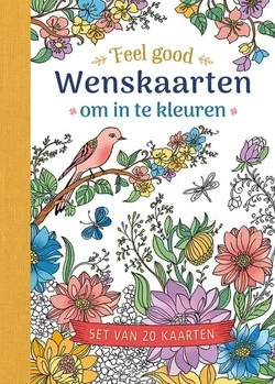 WENSKAARTEN OM IN TE KLEUREN - FEEL GOOD Merkproduct