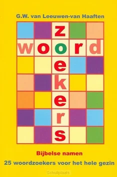 WOORDZOEKERS 1 BIJBELSE NAMEN Laatste Versie
