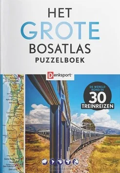 Goedkoop DENKSPORT - HET GROTE BOSATLAS PUZZELBOE