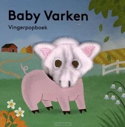 Direct Beschikbaar VINGERPOPBOEKJE BABY VARKEN