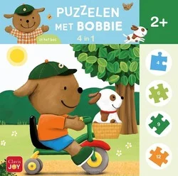 Weekendaanbieding PUZZELEN MET BOBBIE. 4-IN-1-PUZZEL IN HE