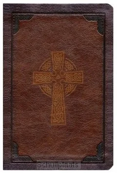 KJV - LP COMPACT REF. BIBLE WITH CELTIC Finale Uitverkoop