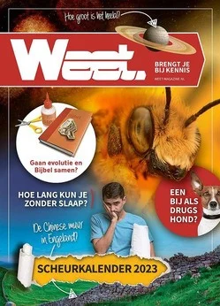 Nieuw WEET SCHEURKALENDER 2023