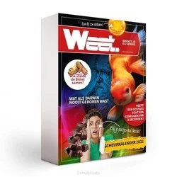 Bestseller WEET SCHEURKALENDER 2022
