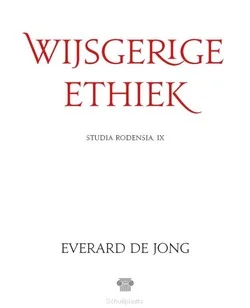 Goedkoop WIJSGERIGE ETHIEK