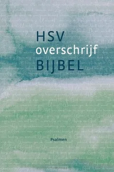 HSV OVERSCHRIJFBIJBEL PSALMEN Seizoensaanbieding