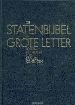 STATENBIJBEL GROTE LETTER OT2 JOZUA KONI Speciale Aanbieding