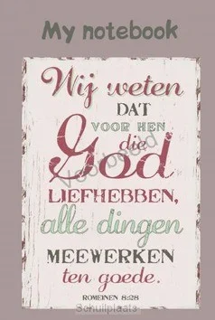 WIJ WETEN DAT VOOR HEN DIE GOD LIEFHEBBE Aanbieding