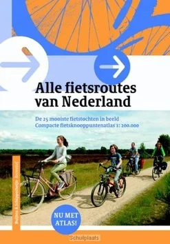 ALLE FIETSROUTES VAN NEDERLAND Gratis Verzending