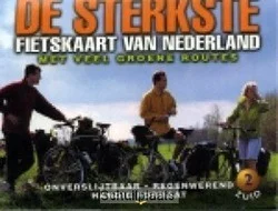 STERKSTE FIETSKAART VAN NEDERLAND 2 ZUID Nieuw