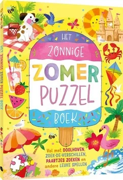 Direct Beschikbaar HET ZONNIGE ZOMERPUZZELBOEK