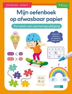 Actieprijs MIJN OEFENBOEK OP AFWASBAAR PAPIER / DE